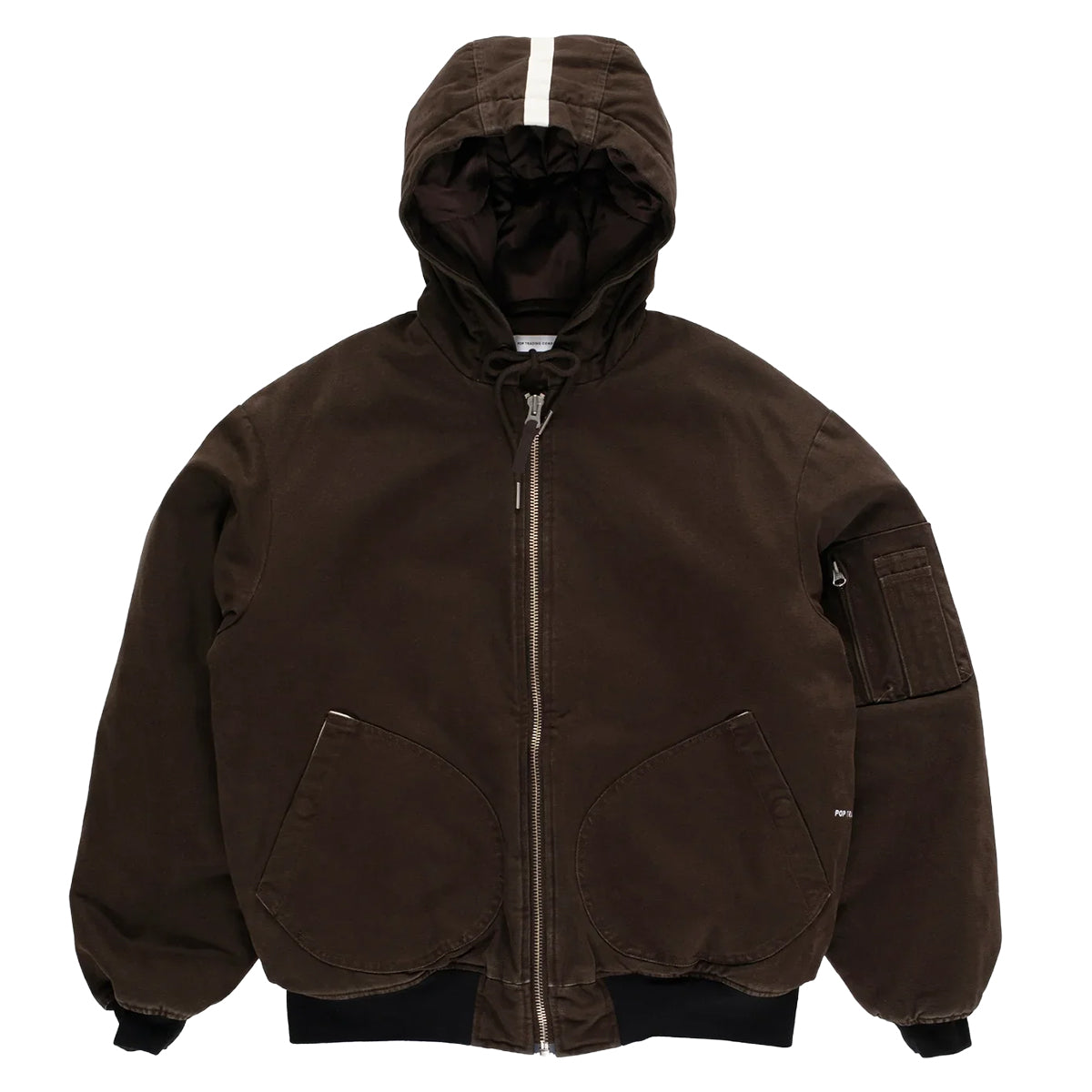 POP TRADING - FLIGHT HOODED JACKET