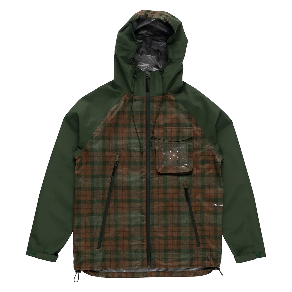 POP TRADING - ORACLE CHECKED JACKET