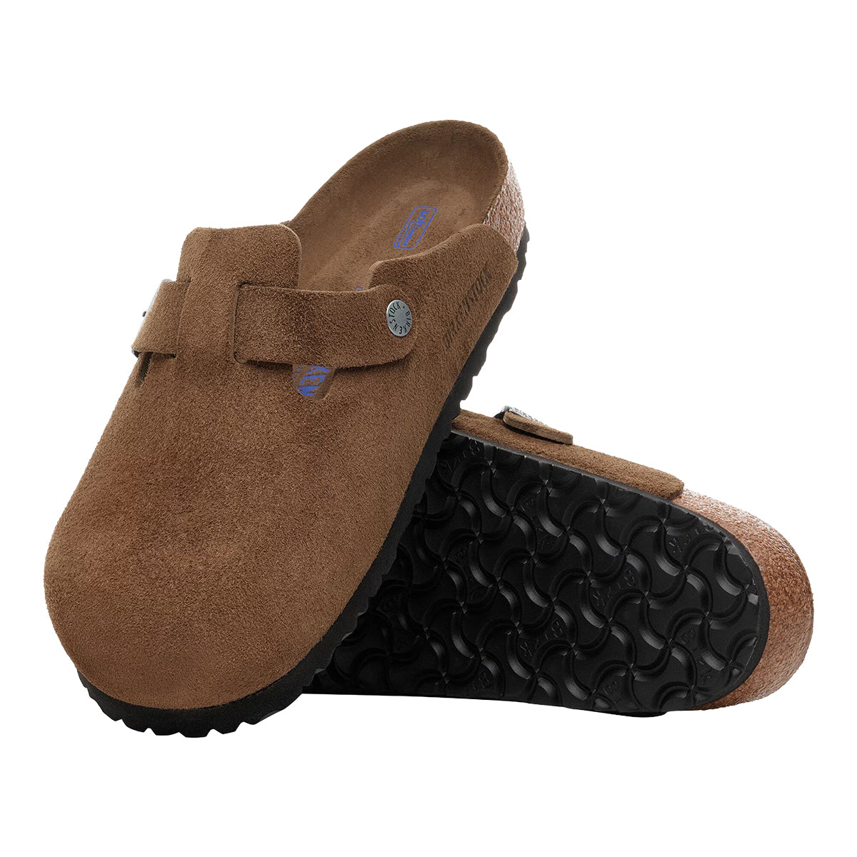 BIRKENSTOCK - BOSTON SOFT FOOTBED SUEDE LEATHER