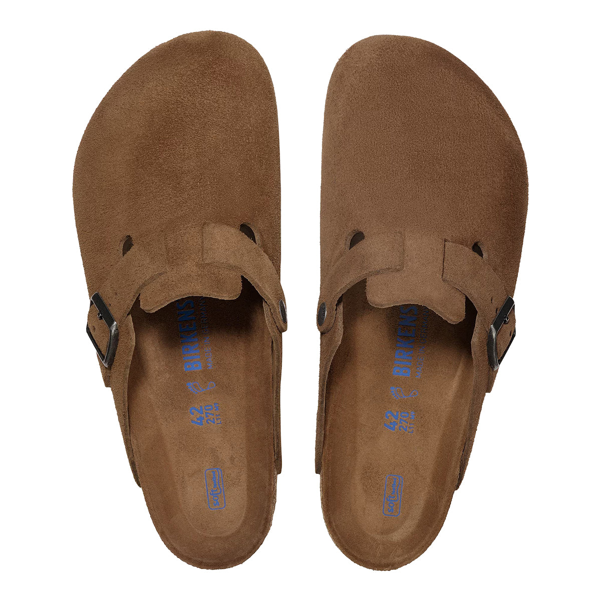 BIRKENSTOCK - BOSTON SOFT FOOTBED SUEDE LEATHER