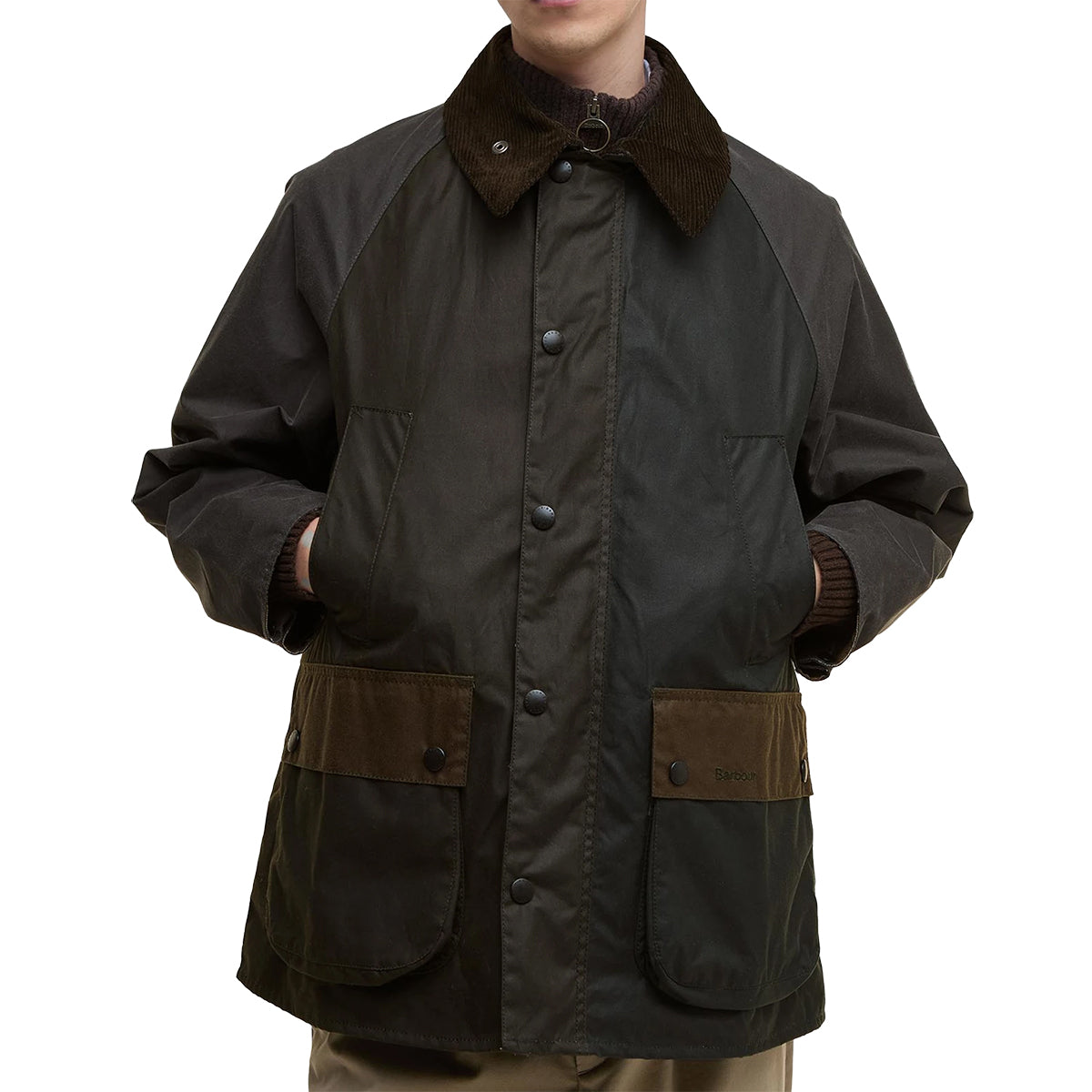 BARBOUR - PATCHWORK OS BEDALE WAX JACKET