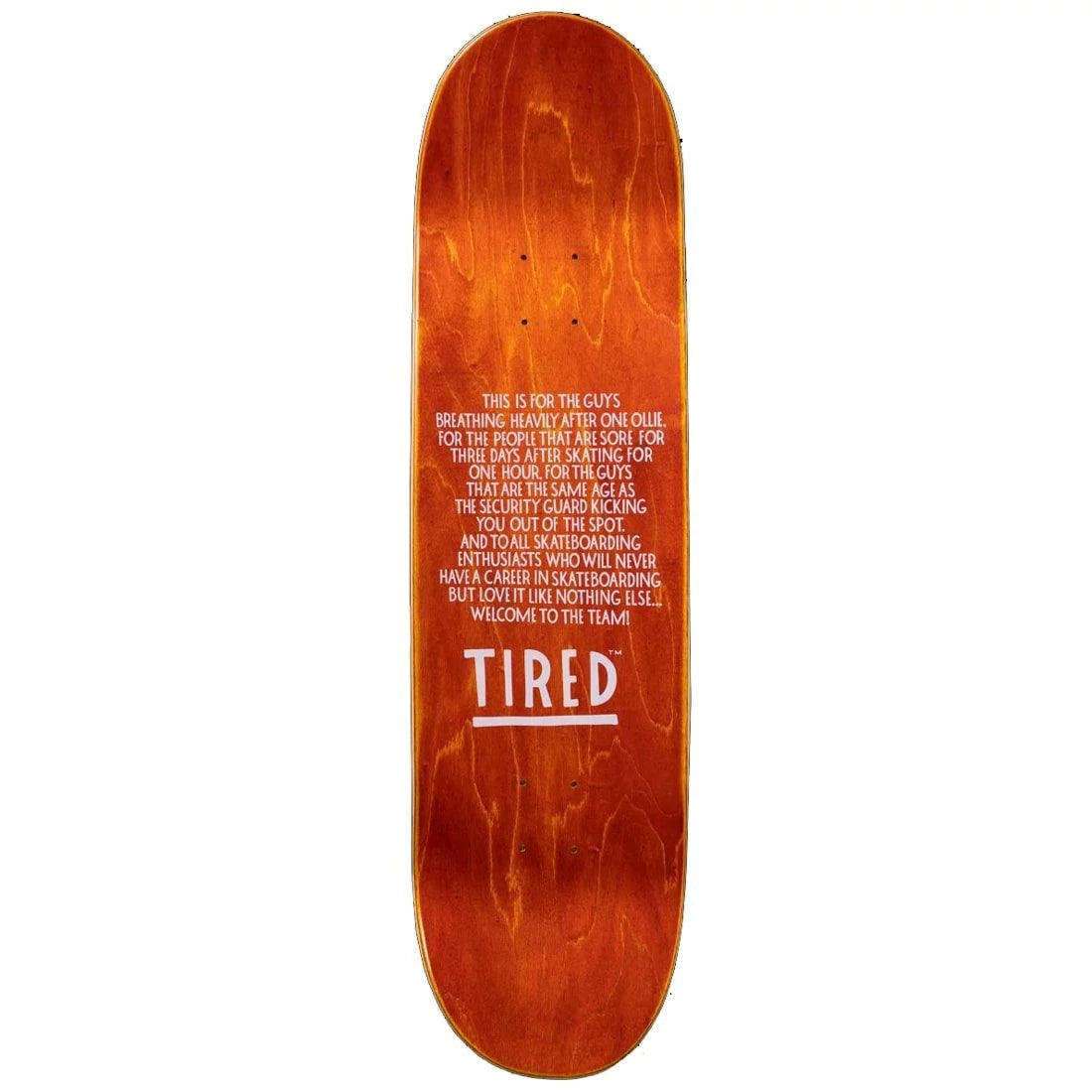 TIRED - TABLA SWIRL T LOGO REGULAR 8.75