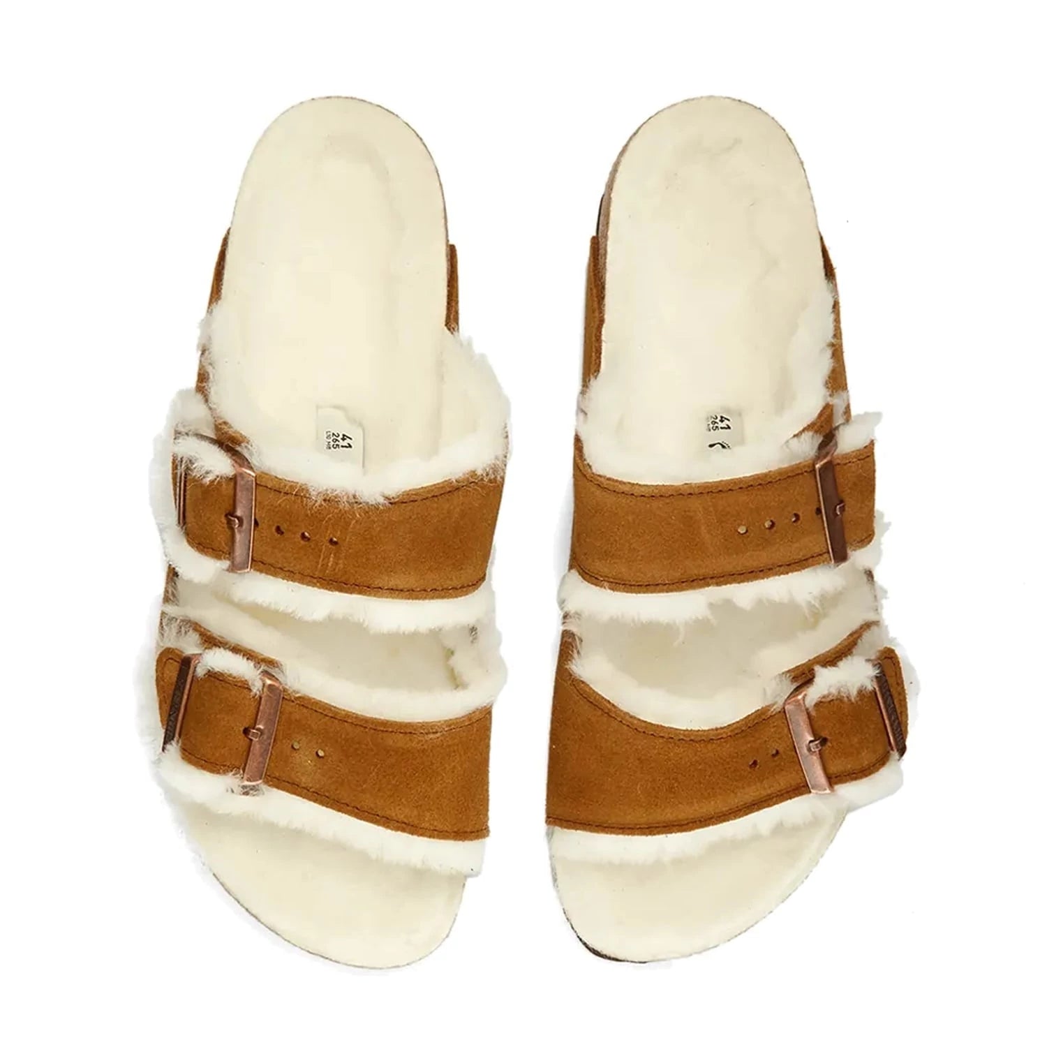 BIRKENSTOCK - ARIZONA SHEARLING SUEDE