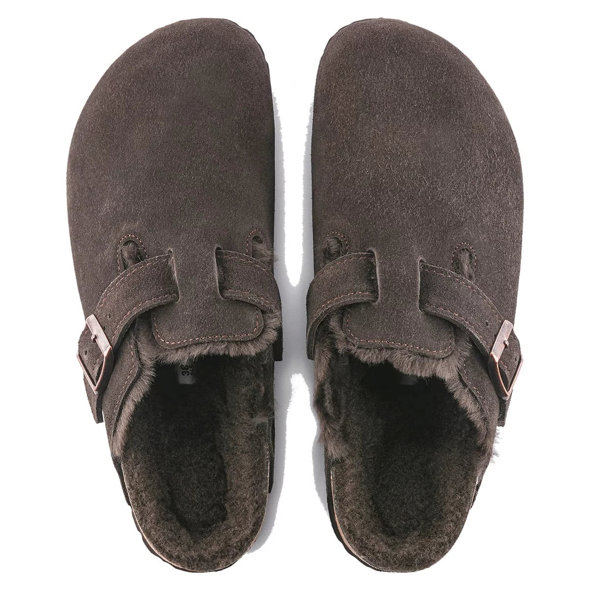 BIRKENSTOCK - BOSTON SHEARLING SUEDE LEATHER