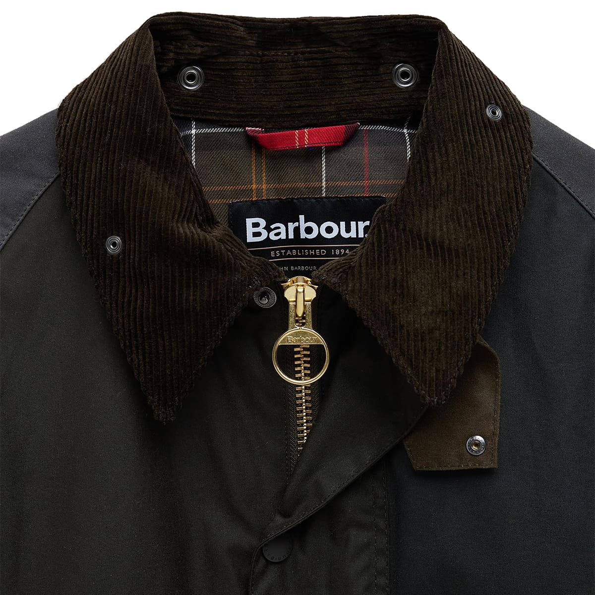 BARBOUR - CHAQUETA PATCHWORK TRANSPORT WAX