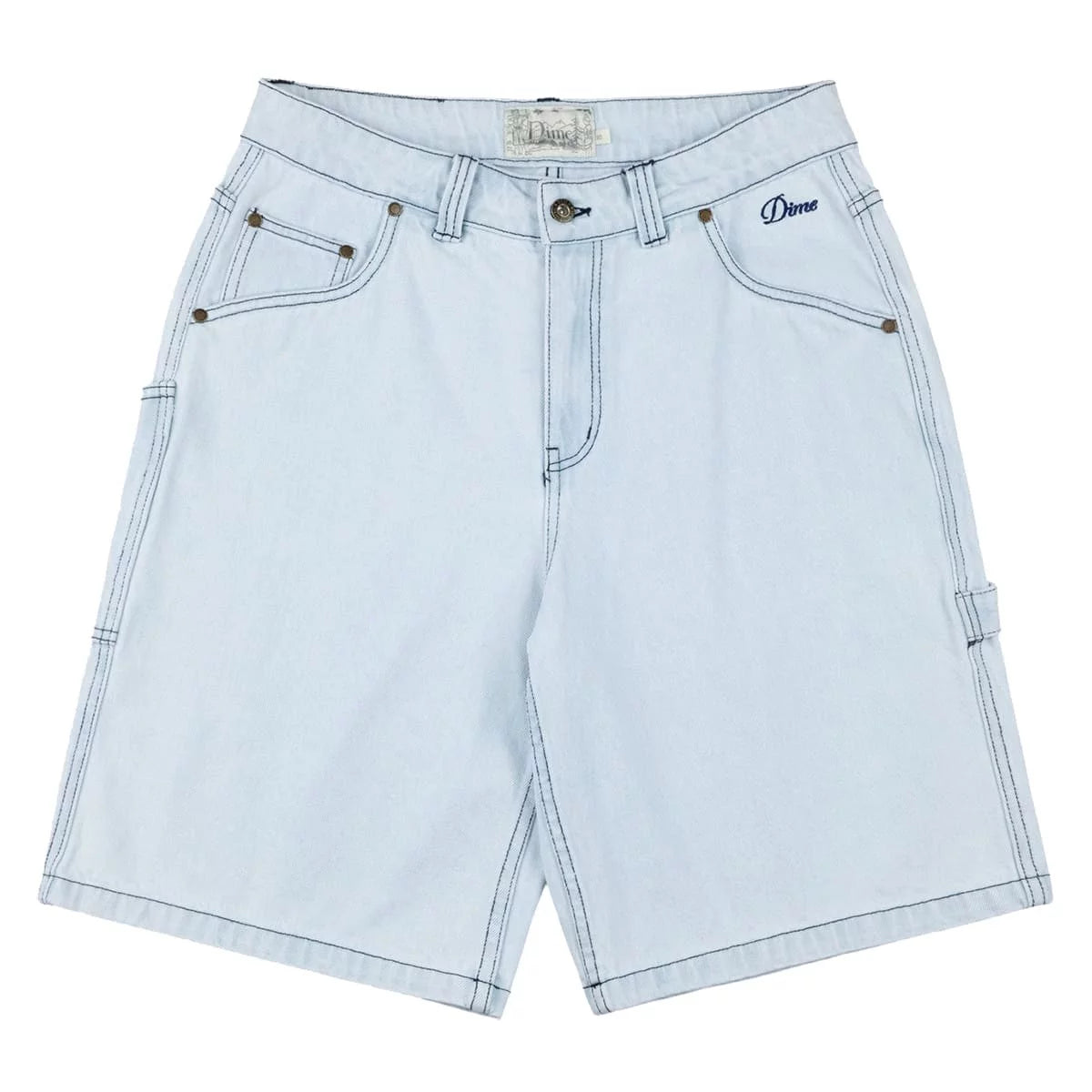 Dime | Classic Denim Shorts - Faded Blue | 12 Pulgadas BCN