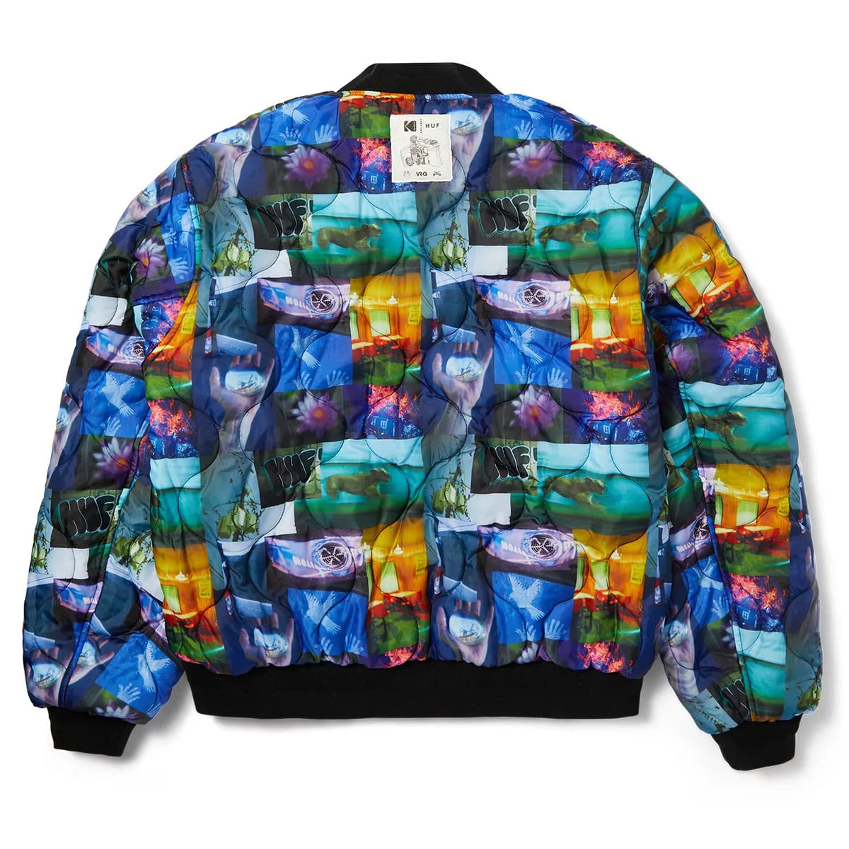 HUF X KODAK - COLLAGE BOMBER JACKET