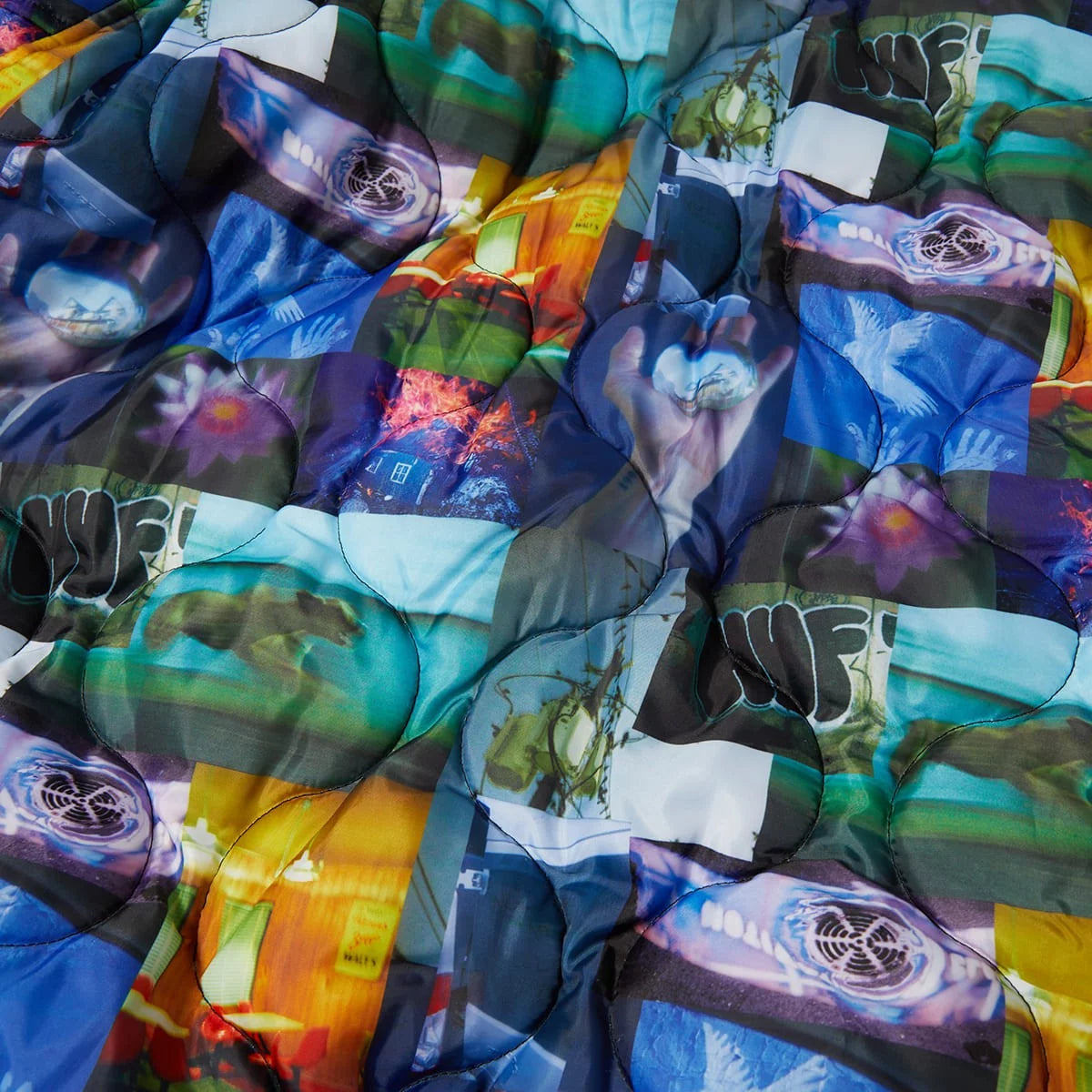 HUF X KODAK - COLLAGE BOMBER JACKET