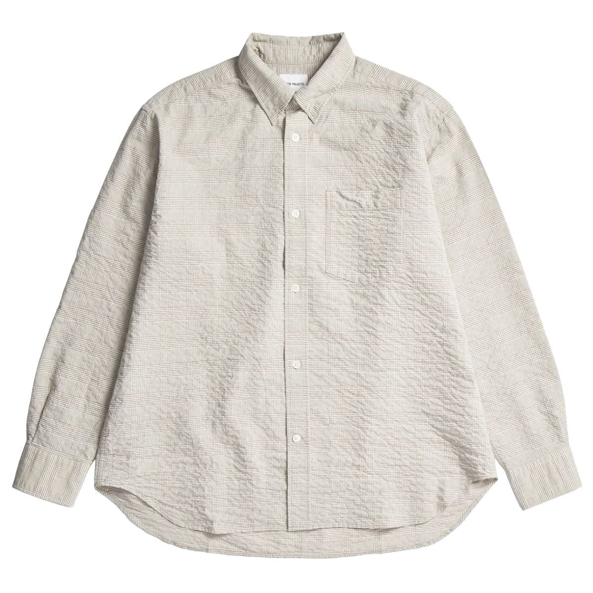 NORSE PROJECTS - CAMISA OLE OVERSIZED CHECK