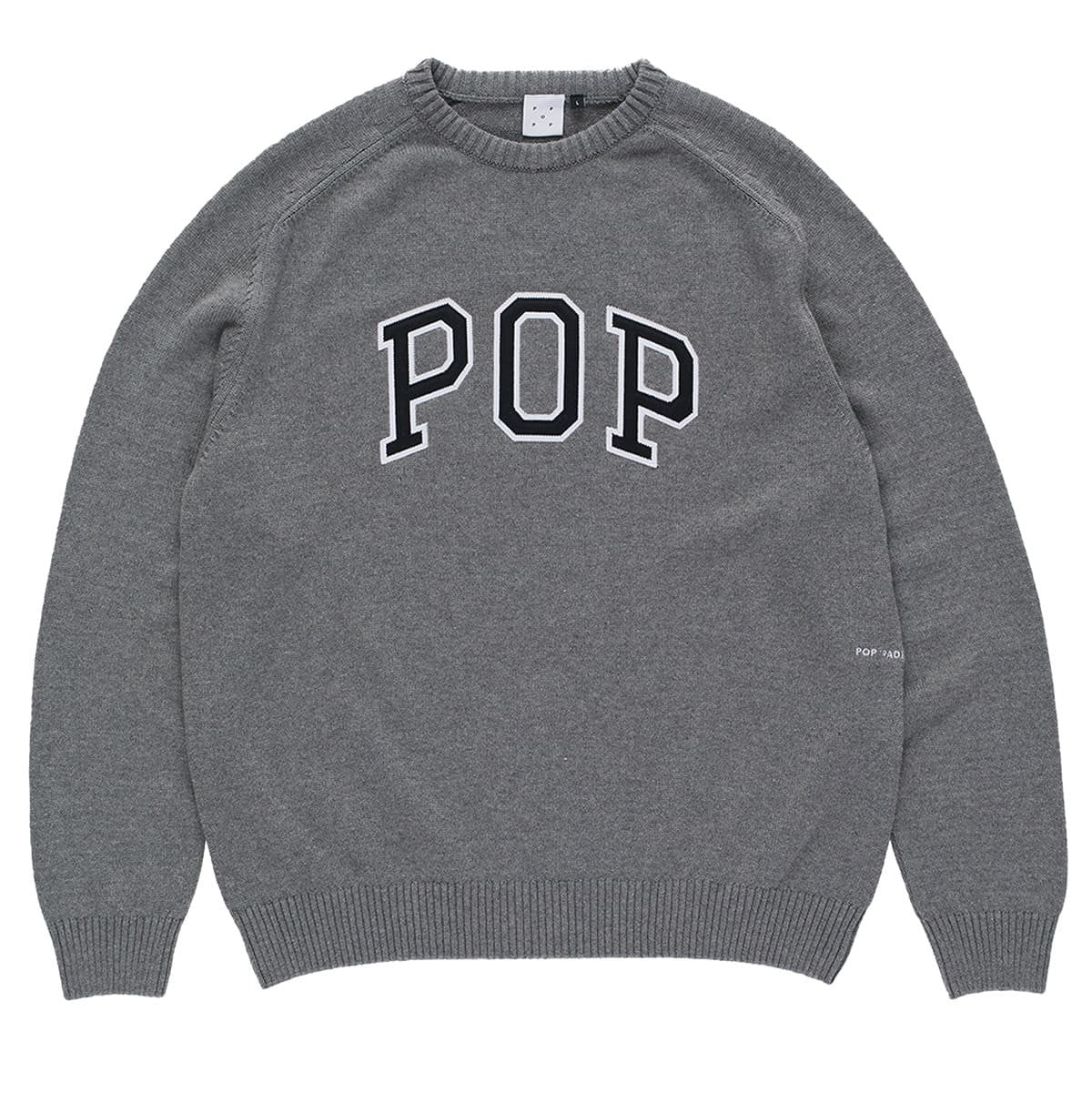 Pop Trading | Arch Jersey - Gray Heather | 12 Pulgadas BCN