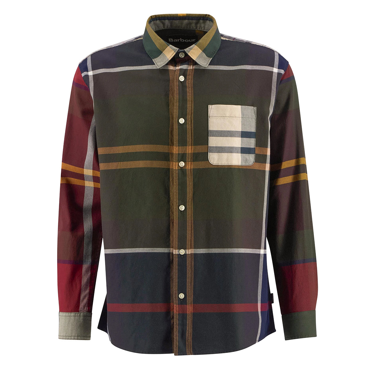BARBOUR - CAMISA PATCHWORK OS TARTAN