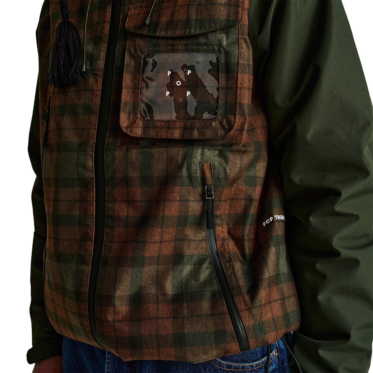 POP TRADING - CHAQUETA ORACLE CHECKED