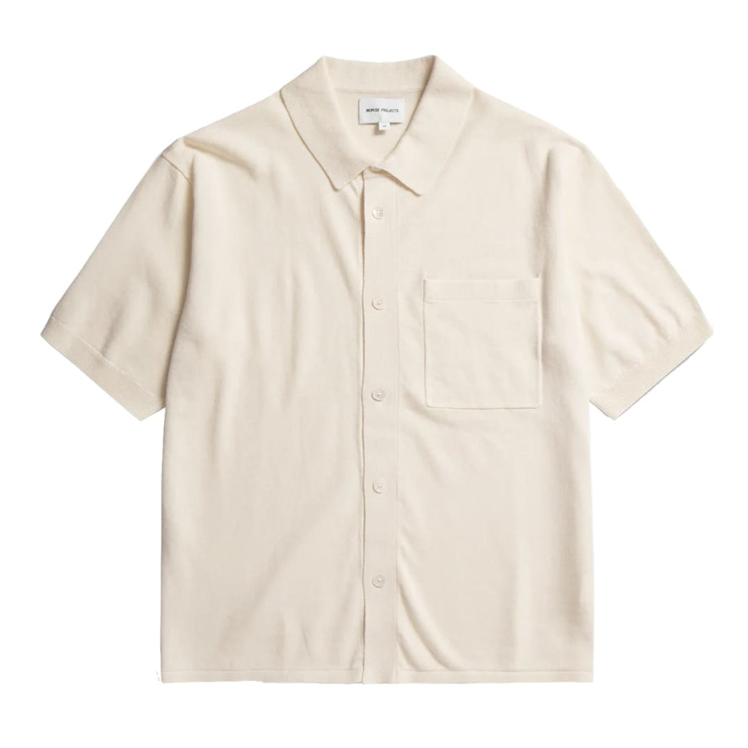 NORSE PROJECTS - CAMISA M/C ROLLO COTTON LINEN