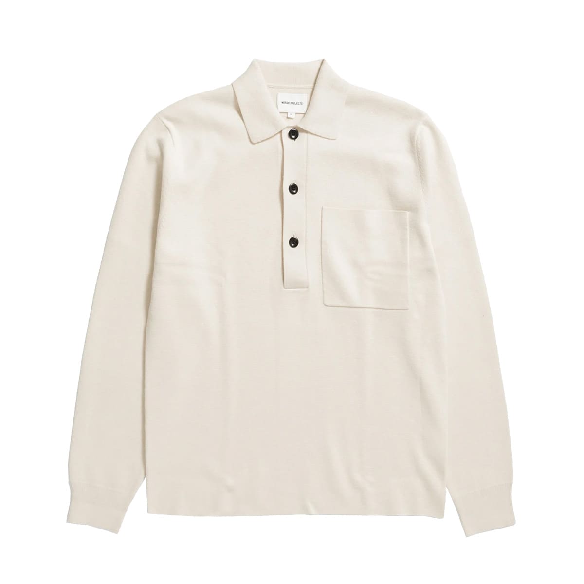NORSE PROJECTS - POLO M/L KIAN MERINO MILANO