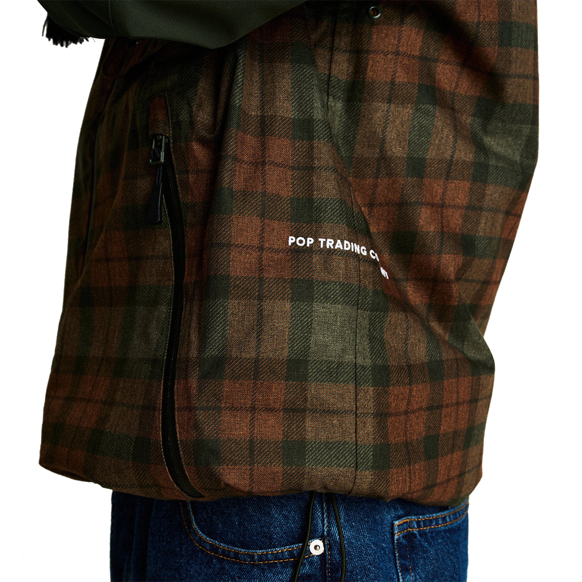 POP TRADING - CHAQUETA ORACLE CHECKED