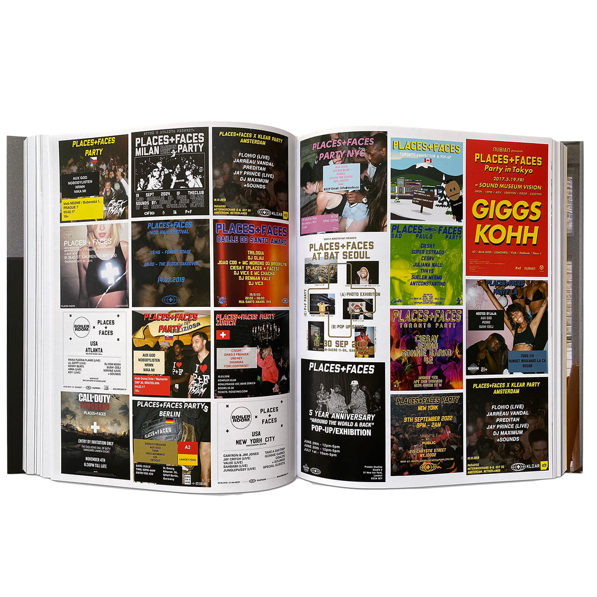 IDEA - PLACES + FACES BOOK