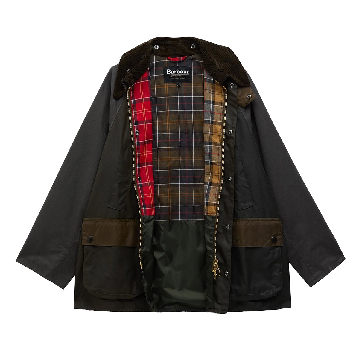 BARBOUR - PATCHWORK OS BEDALE WAX JACKET