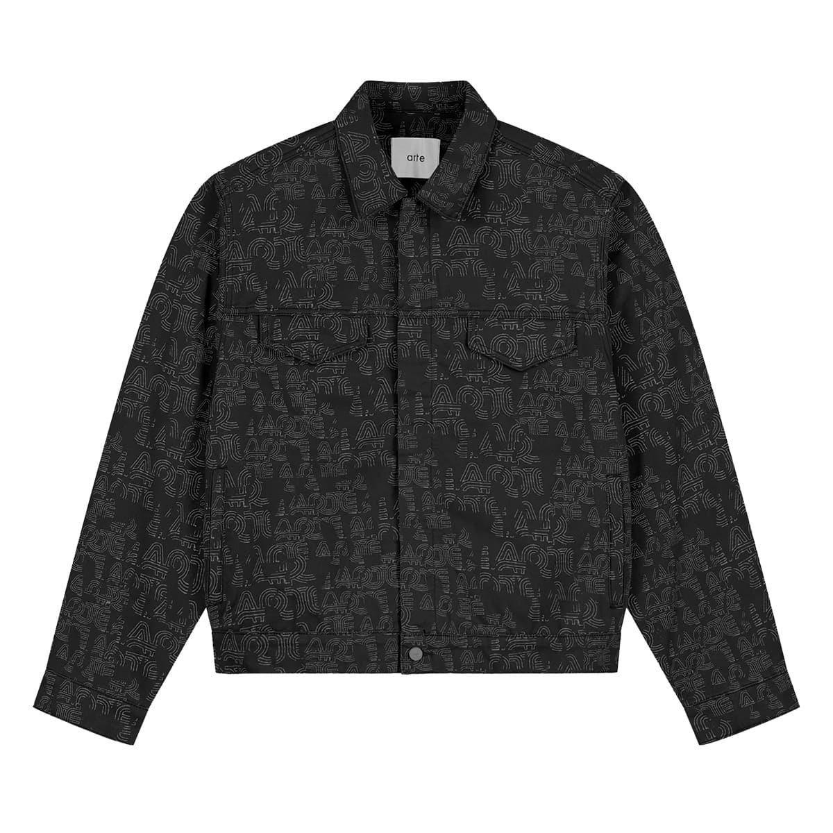 Arte Antwerp | Allover Art Jacket - Black | 12 Pulgadas BCN