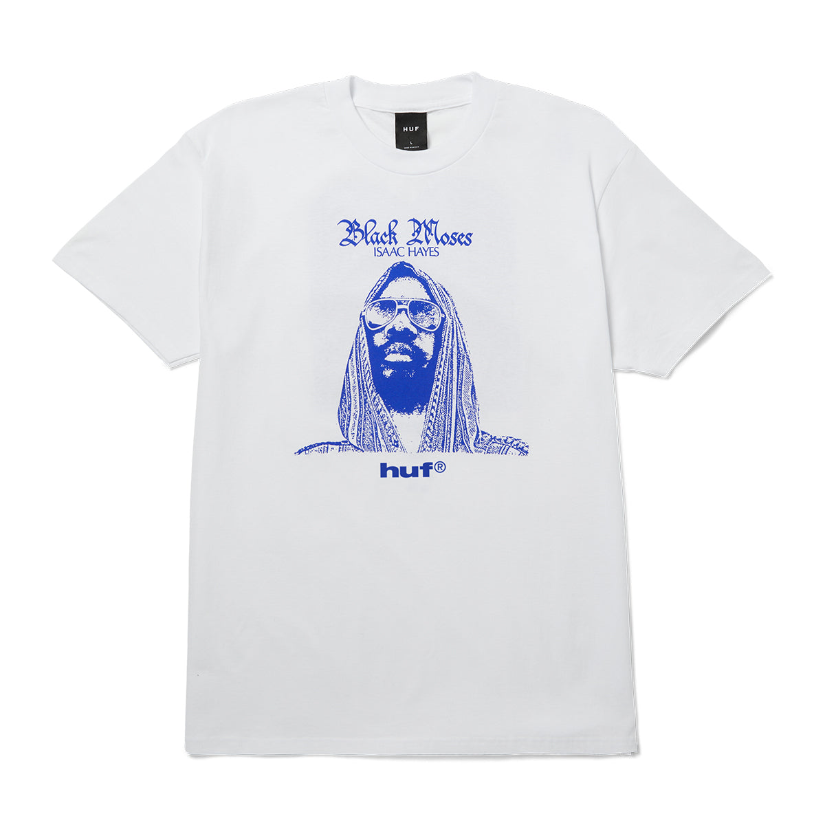 HUF - T-SHIRT M/C BLACK MOSES HEAVYWEIGHT