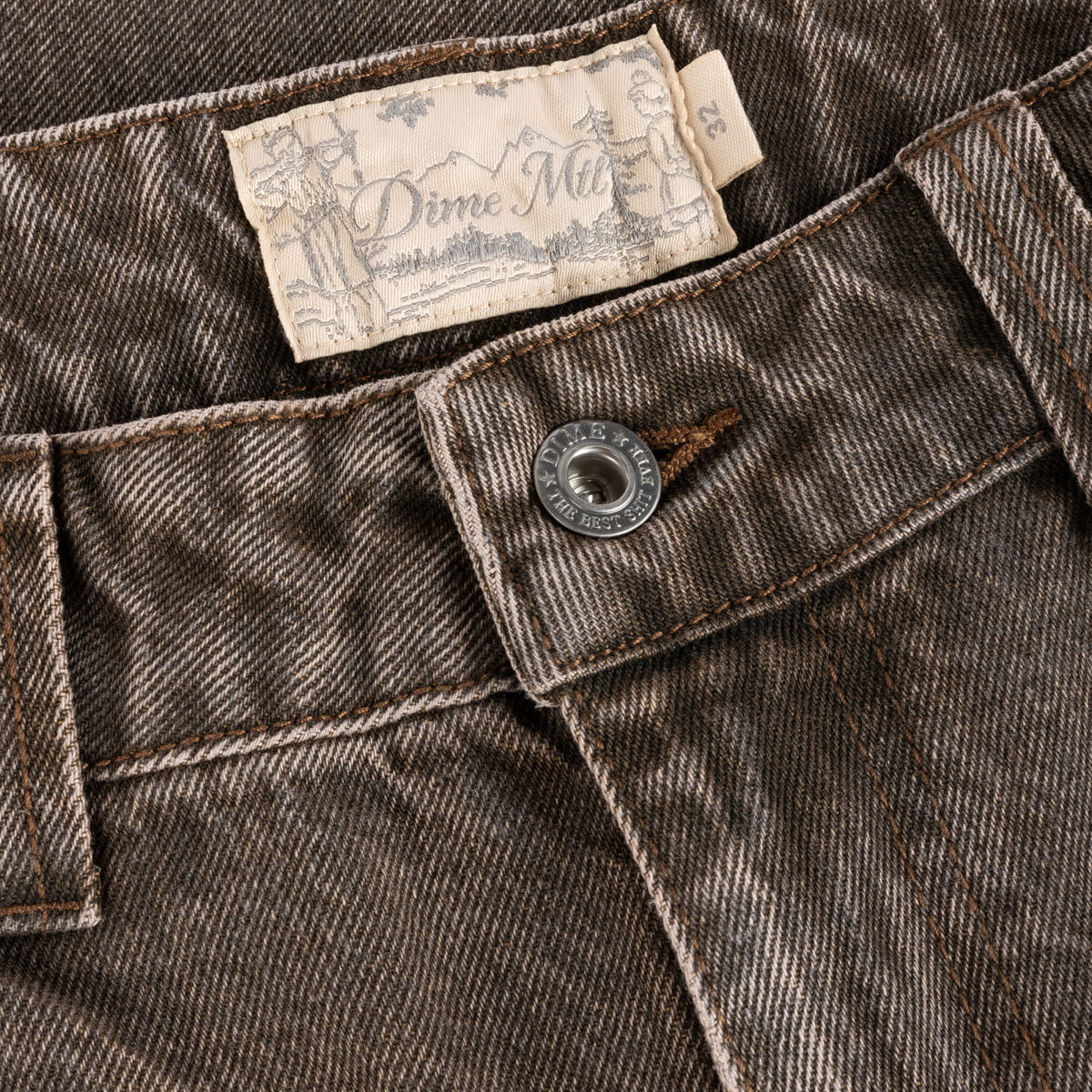 DIME - PANTALÓN BAGGY DENIM