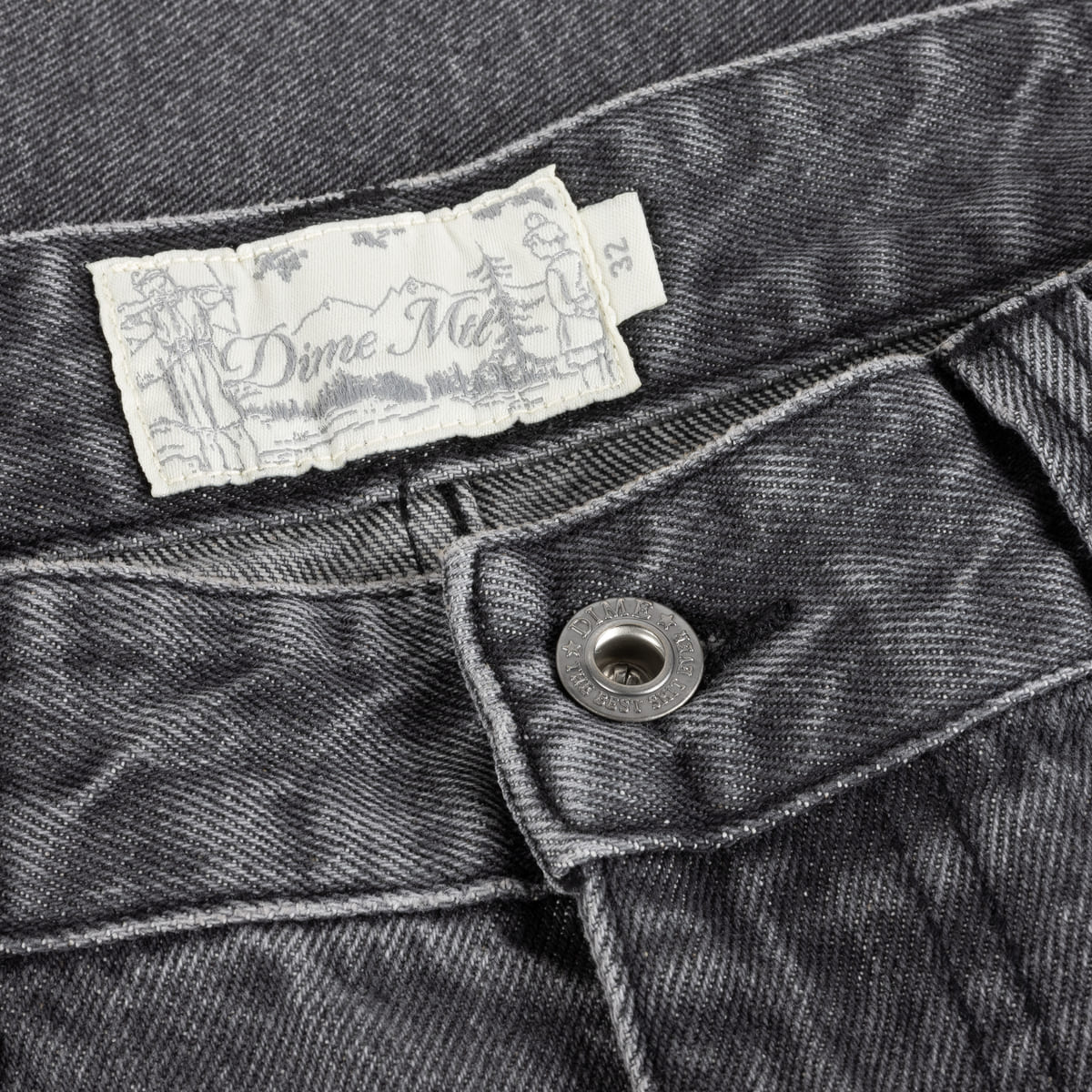 DIME - PANTALÓN STRAIGHT DENIM
