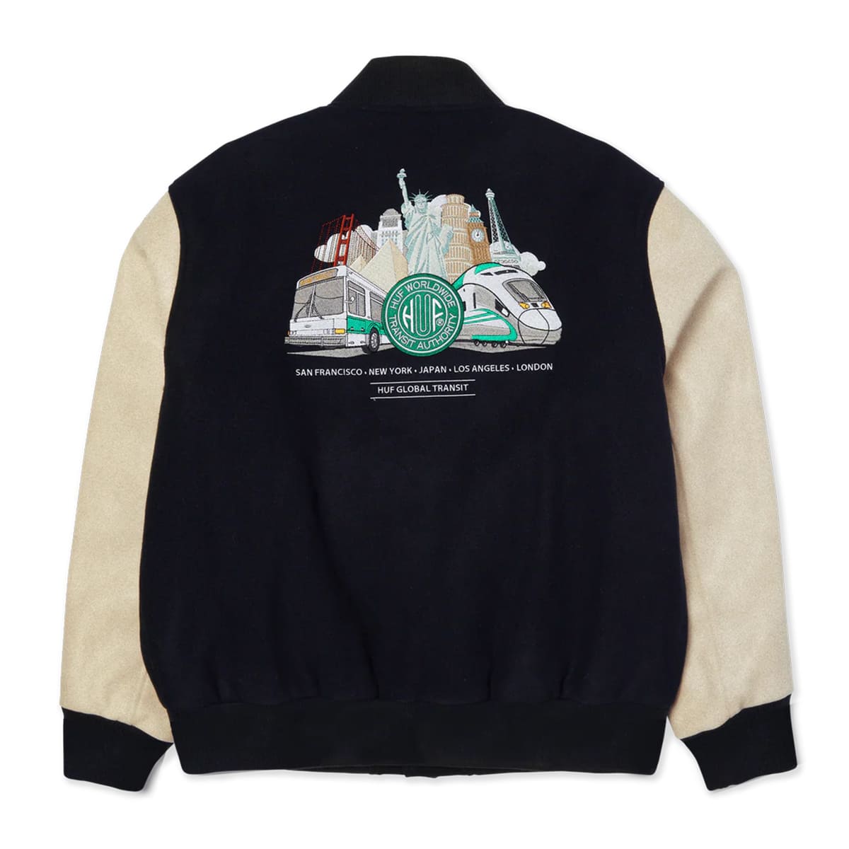 HUF - CHAQUETA GLOBAL TRANSIT VARISTY