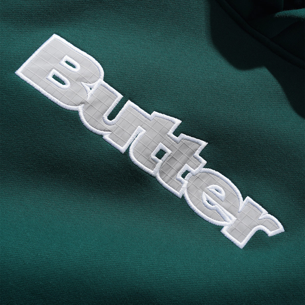 BUTTER GOODS - SUDADERA CC RIPSTOP LOGO APPLIQUE