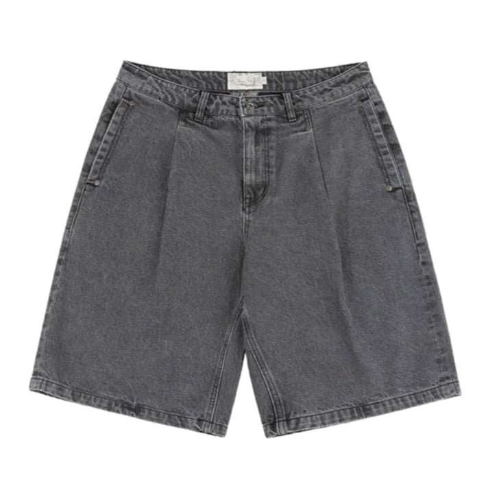 DIME - PANTALÓN CORTO PLEATED DENIM