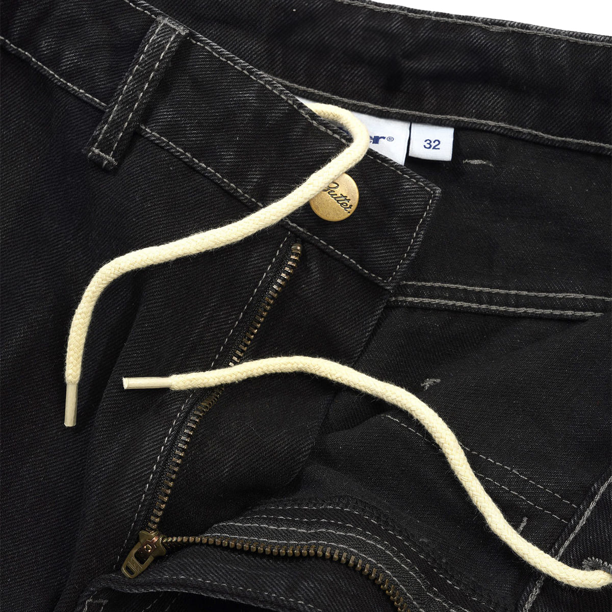 BUTTER GOODS - PANTALÓN CORTO SCRIBBLE DENIM