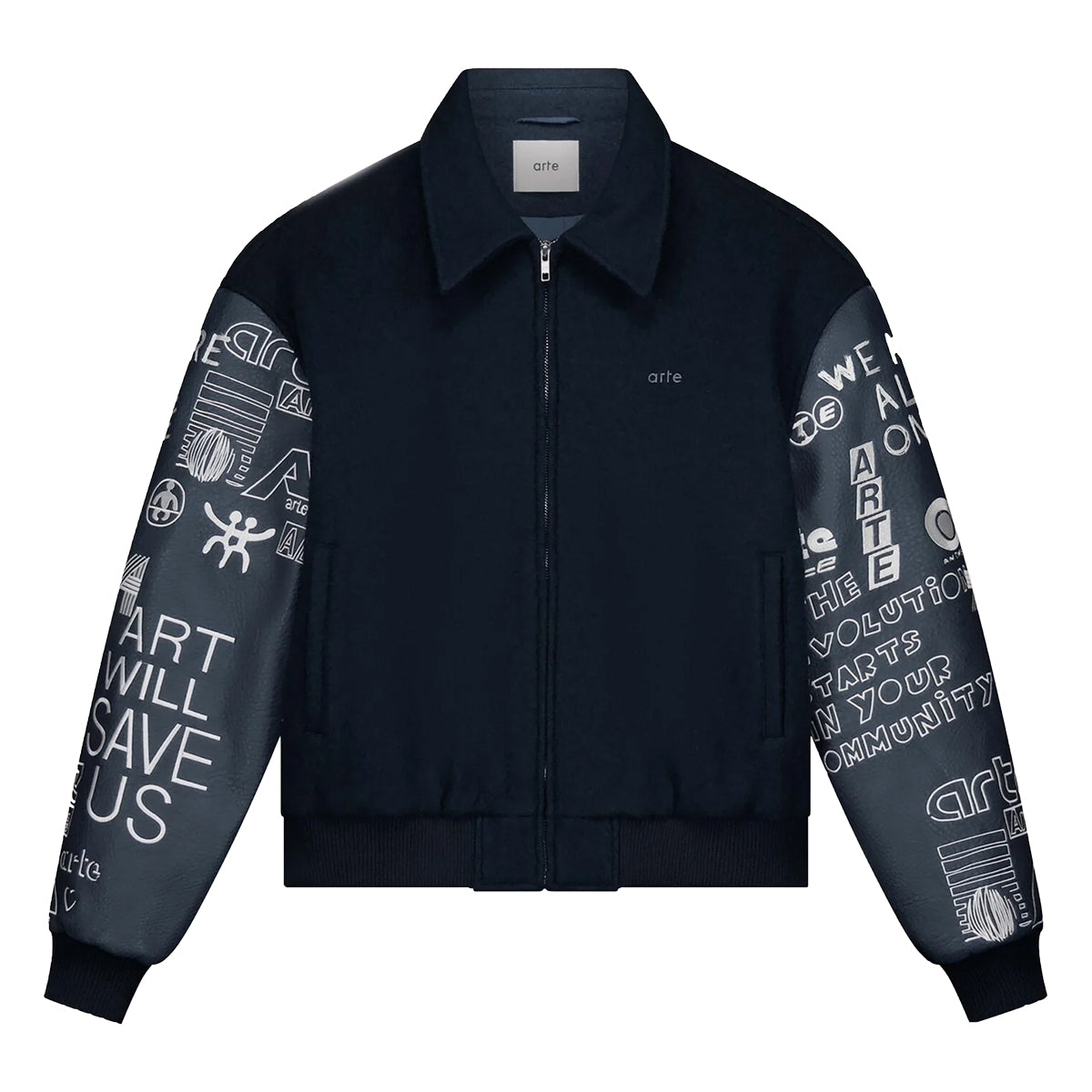 ANTWERP ART - ART SAVES COLLEGE JACKET