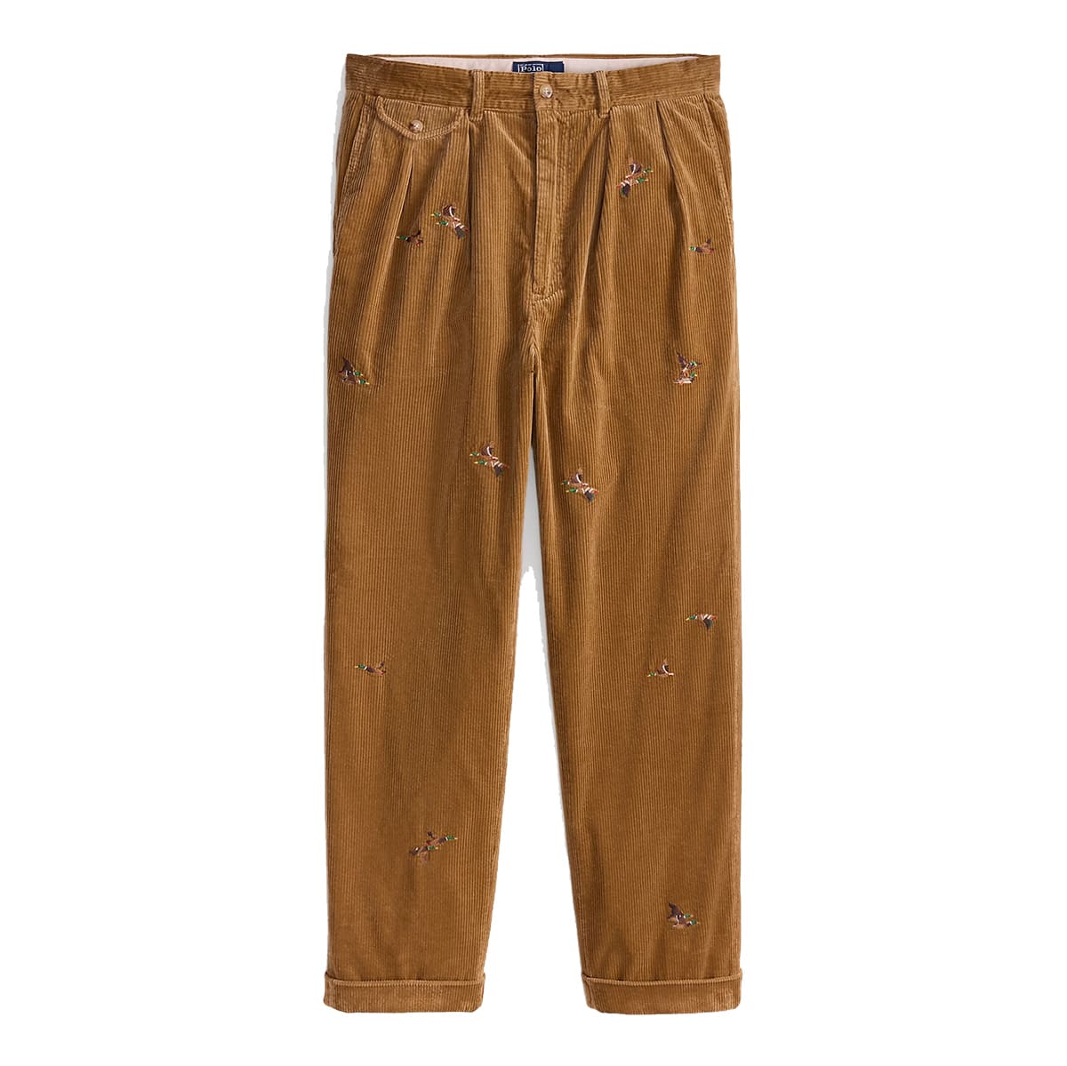 RALPH LAUREN - PANTALÓN DE PANA WHITMAN PLEATED