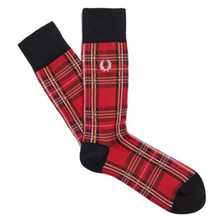 FRED PERRY - CALCETINES ROYAL STEWART TARTAN FRED PERRY - 1