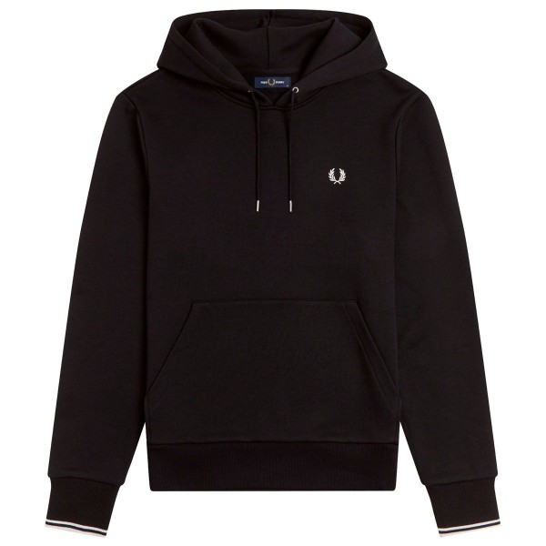 FRED PERRY - SUDADERA CON CAPUCHA TWIN TIPPED OUTLET - 1