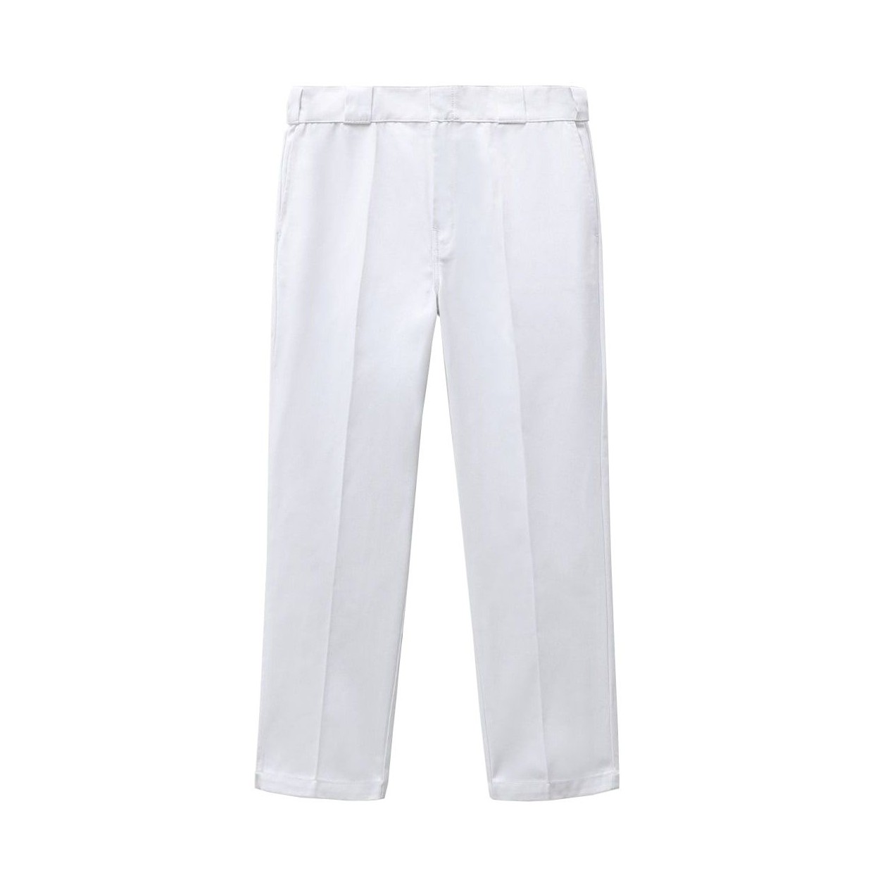 Dickies | 874 Work Cropped Pant Women - White | 12 Pulgadas