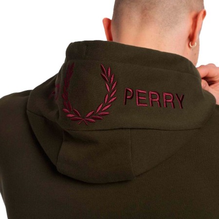 FRED PERRY - SUDADERA CON CAPUCHA TWIN TIPPED FRED PERRY - 3