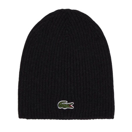 LACOSTE - RIBBED WOOL BEANIE LACOSTE - 1