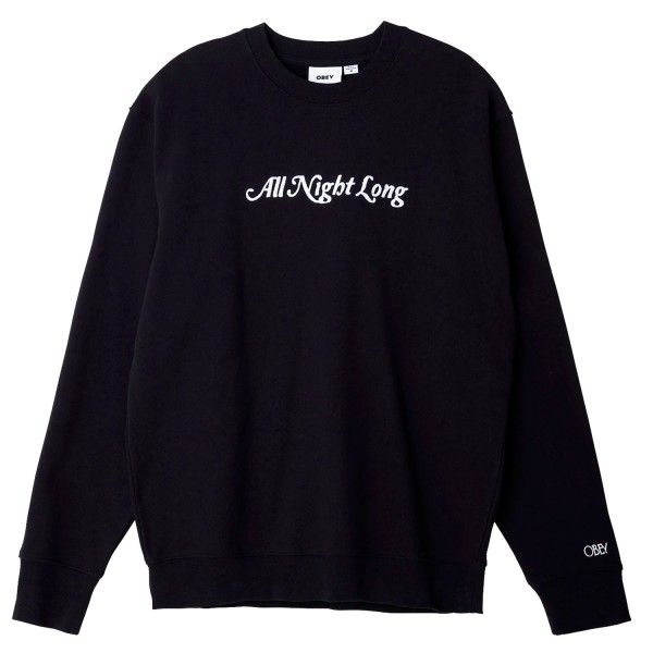 OBEY -  ALL NIGHT LONG CREWNECK OBEY - 1