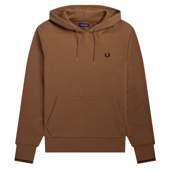 FRED PERRY - SUDADERA CON CAPUCHA TWIN TIPPED  - 1
