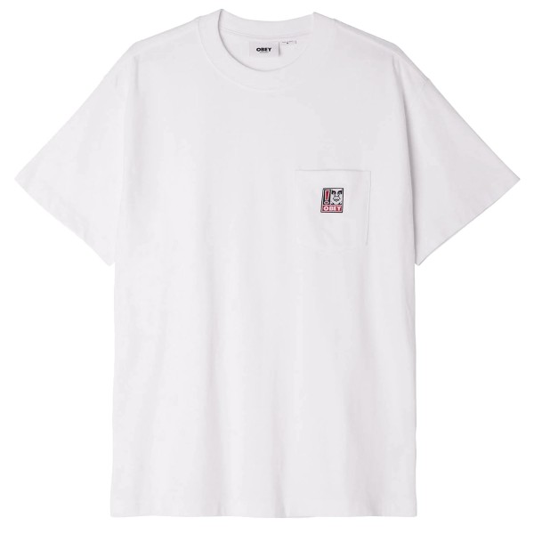 OBEY - POINT ORGANIC POCKET S/S TEE OBEY - 1