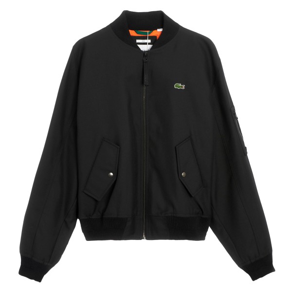 LACOSTE - RECYCLED LIGHTWEIGHT WOOL JACKET LACOSTE - 1