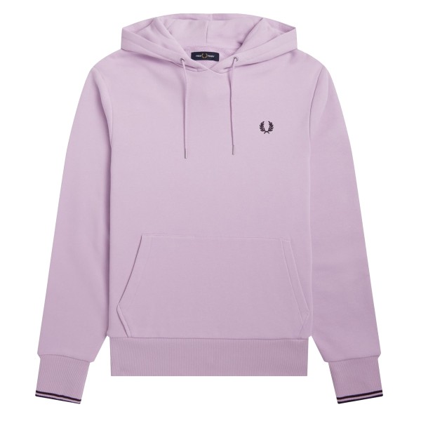FRED PERRY - TWIN TIPPED HOODED SWEATSHIRT  - 1