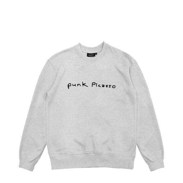 PUNK PICASSO WASTED X DAMN - PUNK PICASSO CREWNECK WASTED PARIS X DAMN X LARRY CLARK - 1