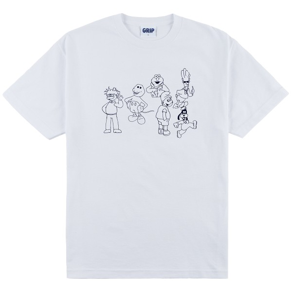 CLASSIC GRIP - CONFUSED CHARACTERS S/S T-SHIRT CLASSIC GRIP - 1