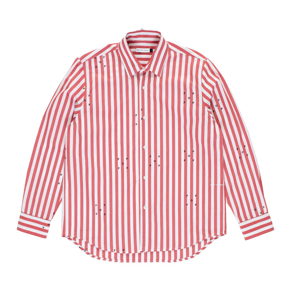 POP TRADING - CAMISA LOGOS STRIPE