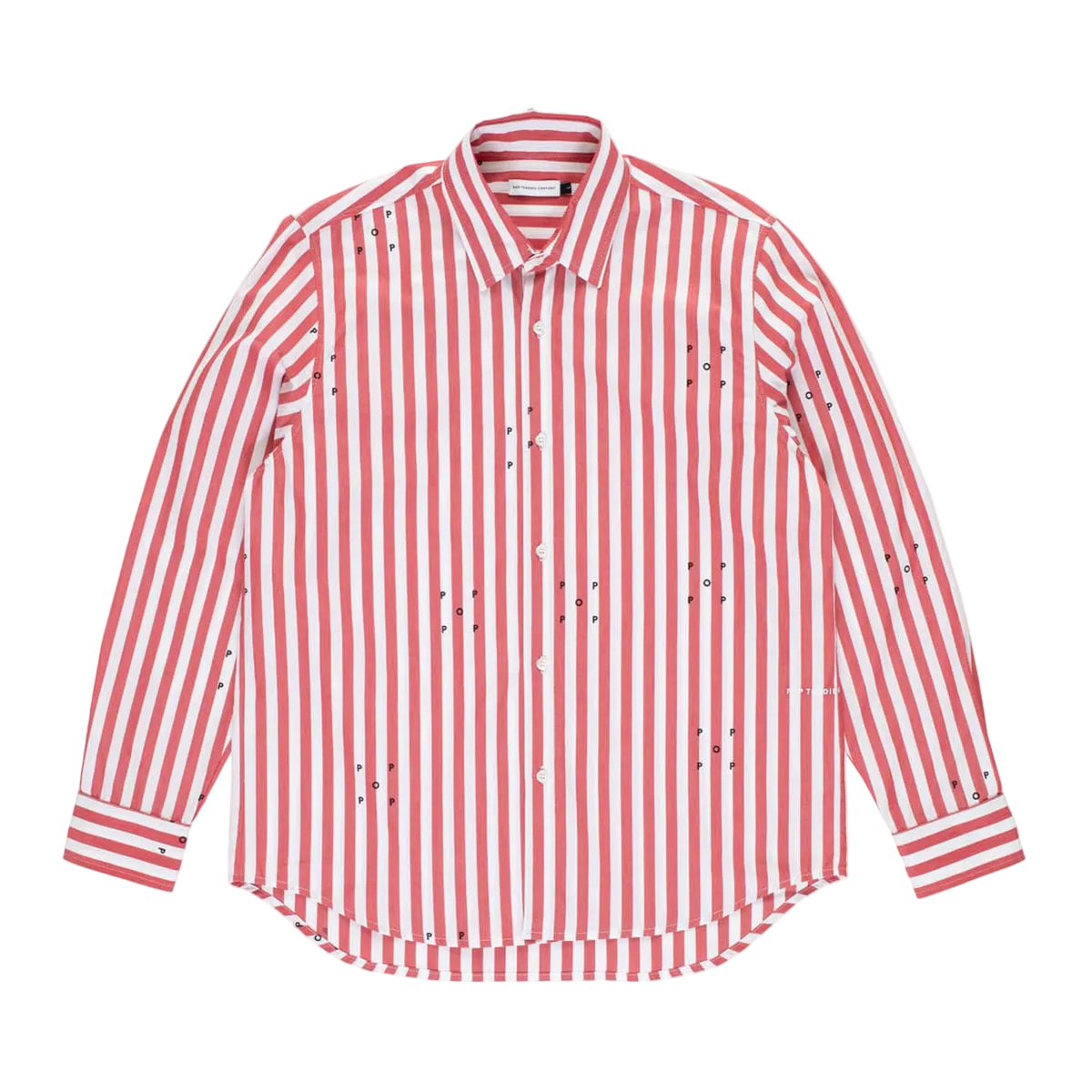 POP TRADING - CAMISA LOGOS STRIPE