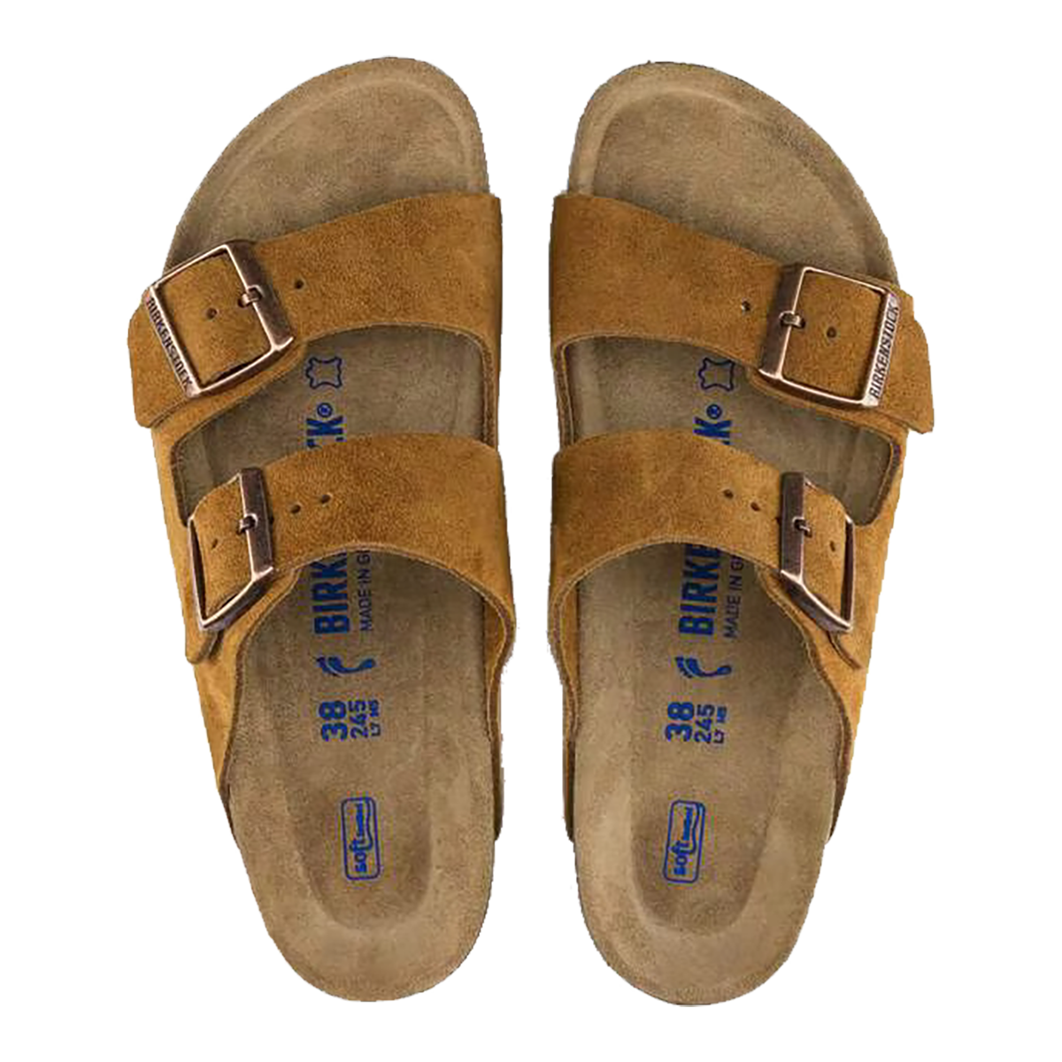 BIRKENSTOCK - ARIZONA SOFT FOOTBED SUEDE LEATHER