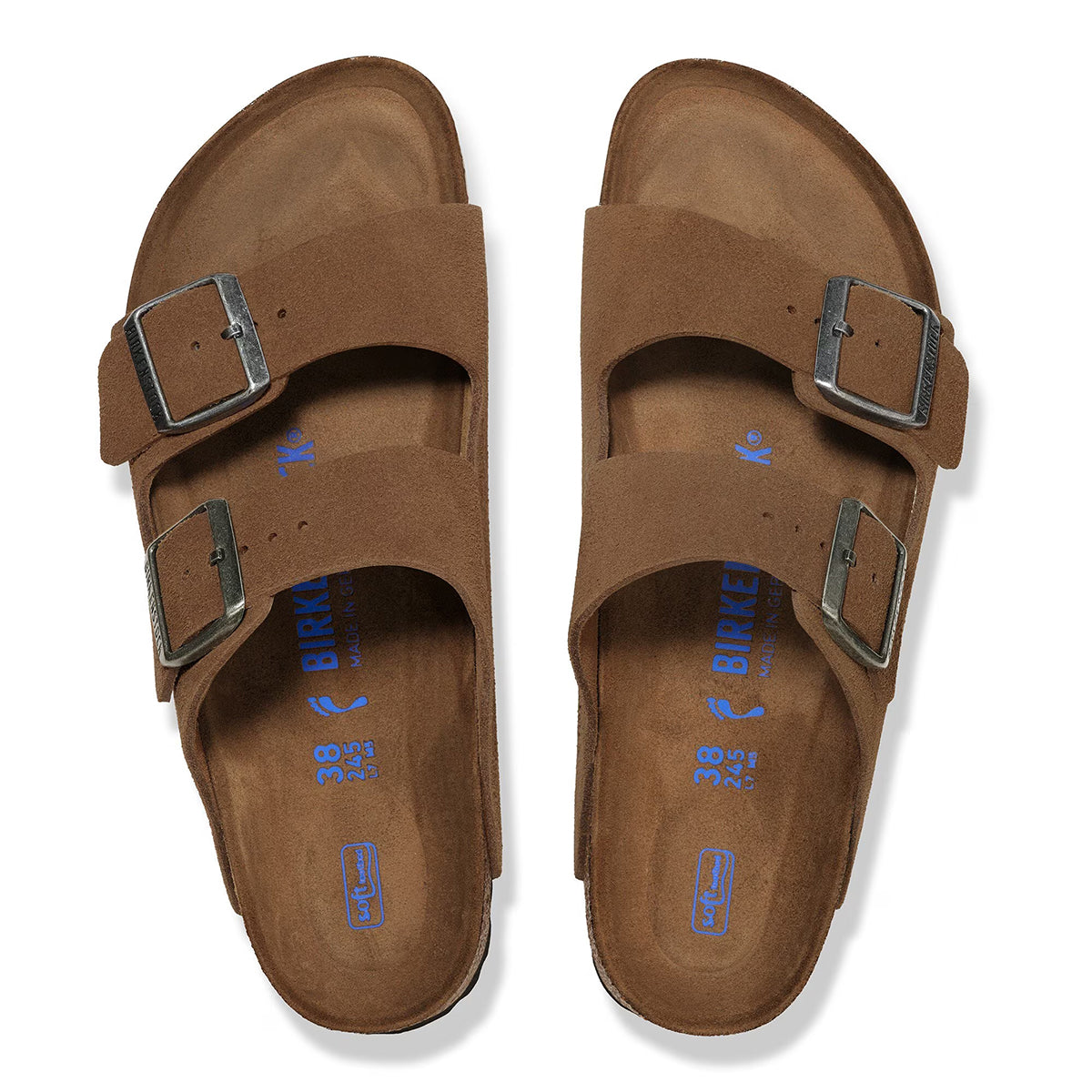 BIRKENSTOCK - ARIZONA SOFT FOOTBED SUEDE LEATHER