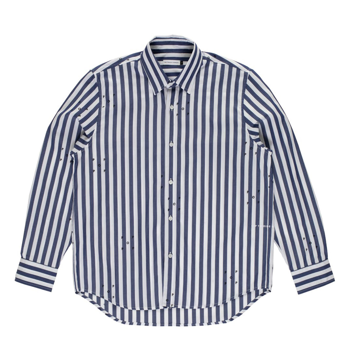 POP TRADING - CAMISA LOGOS STRIPE