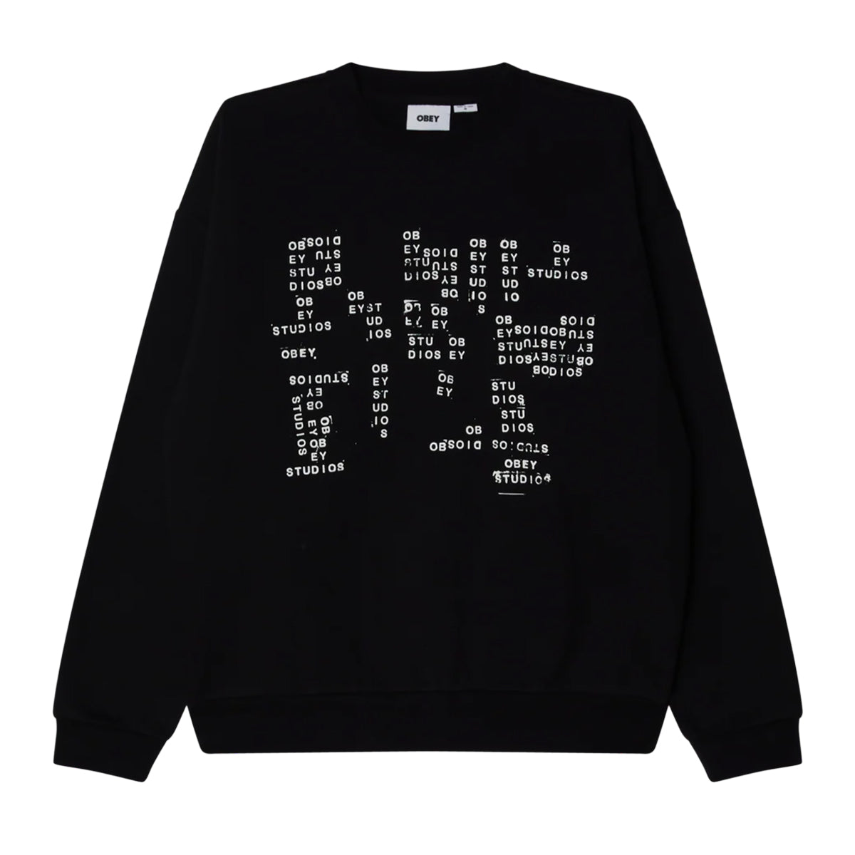 OBEY - SUDADERA SC STUDIOS STAMP EXTRA HEAVY