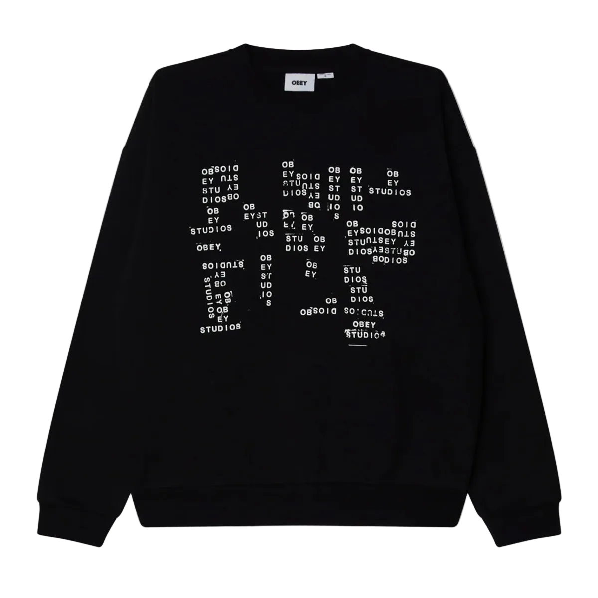 OBEY - SUDADERA SC STUDIOS STAMP EXTRA HEAVY